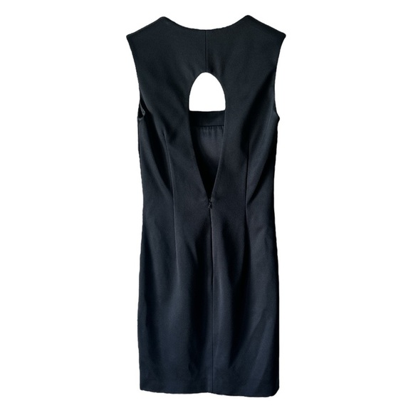 Et Ochs Cutout Open Back Sheath Cocktail Dress - Black - Size 4 - Picture 5 of 8